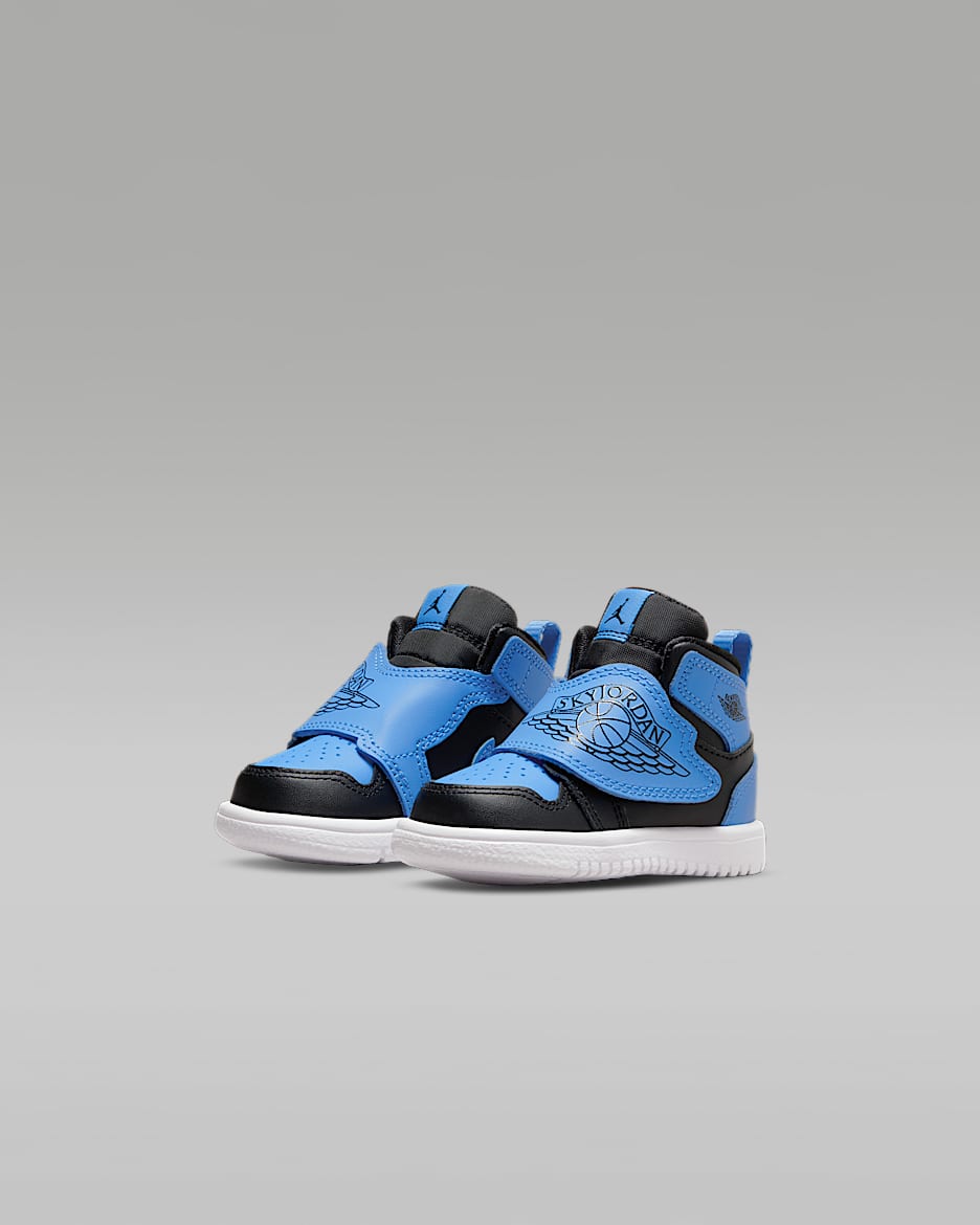 Sky Jordan 1 Baby and Toddler Shoe